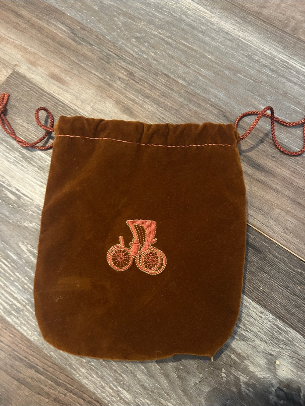 Vintage Coach By Diawa Collection Logo Velvet Bag 7.5” x  6” - Golf no tags